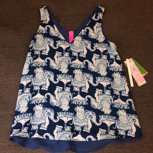 Lilly Pulitzer Tank Top Blouse